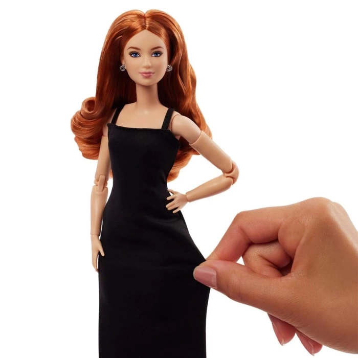 Nessiworld JBH74 Barbie Basics İkonik Koleksiyon Bebekler - Kızıl