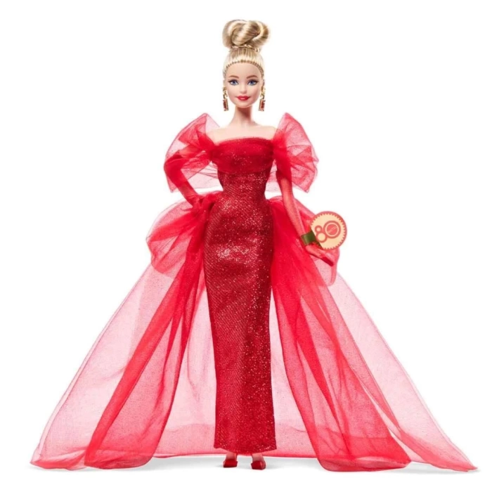 Nessiworld JBJ17 Mattel 80. Yıl Dönümü Koleksiyon Bebek - Sarışın