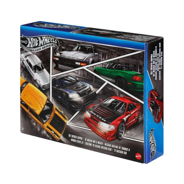 Nessiworld JBY77 Hot Wheels Japon Temalı Çoklu Arabalar