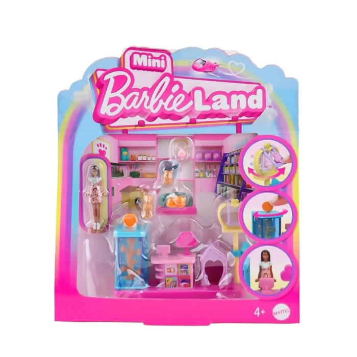 Nessiworld JCR29 Mini Barbieland Bebek ve Oyun Seti Serisi