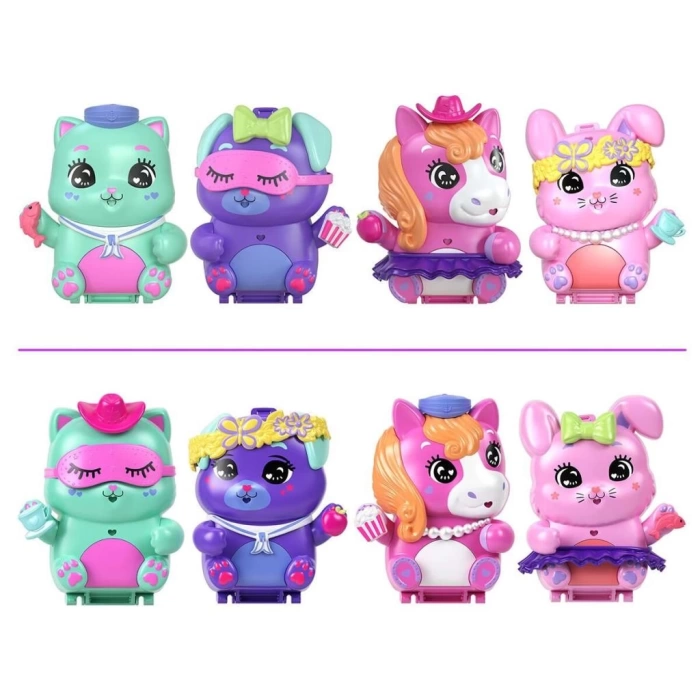 Nessiworld JCR40 Polly Pocket Tavşancığın Çay Partisi Mikro Oyun Seti