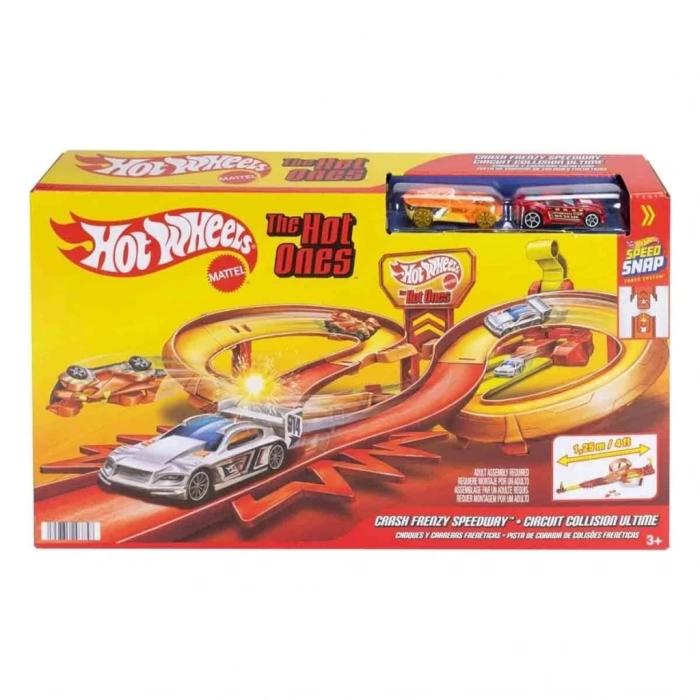 Nessiworld JFD11 Hot Wheels The Hot Ones Crash Speedway Frenzy