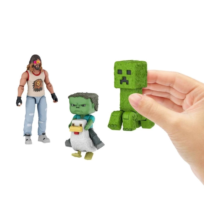 Nessiworld JGG68 Minecraft Film Figürleri - Çoklu Paket