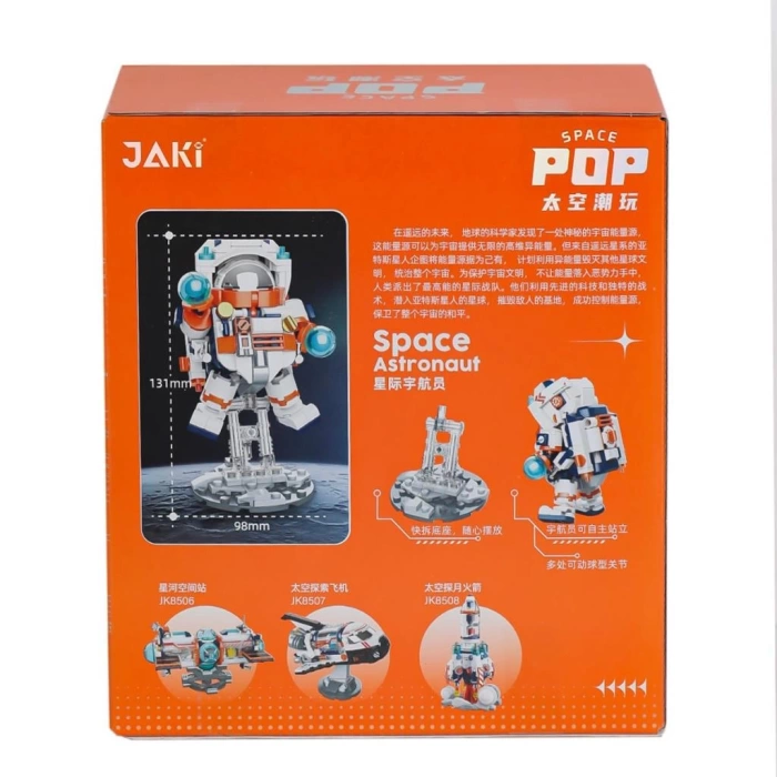 Nessiworld JK8505 Jakii Uzay Astronotu Blok Seti -Vagonlife
