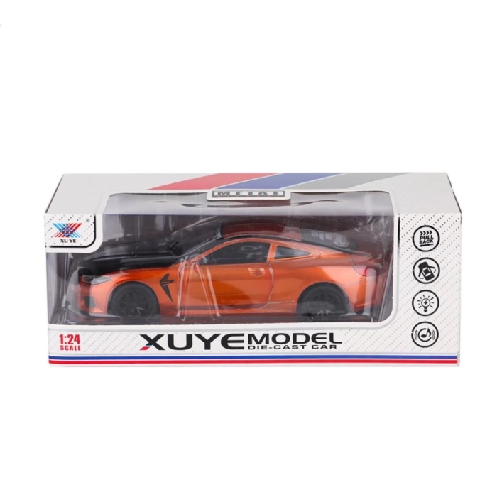 Nessiworld K240A3 Metal Çek Bırak Sesli Müzikli Araba -Canem Oyuncak