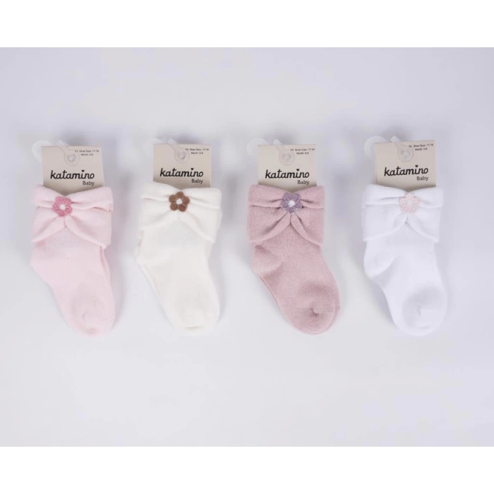 Nessiworld  Katamino Marla Aks. Kız Bebek Soket Çorap K42258 Asorti