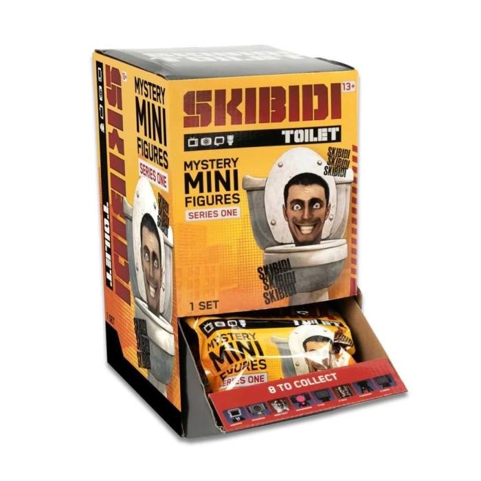 Nessiworld KBD01000 Skibidi Toilet Mini Figür Surpriz Paket