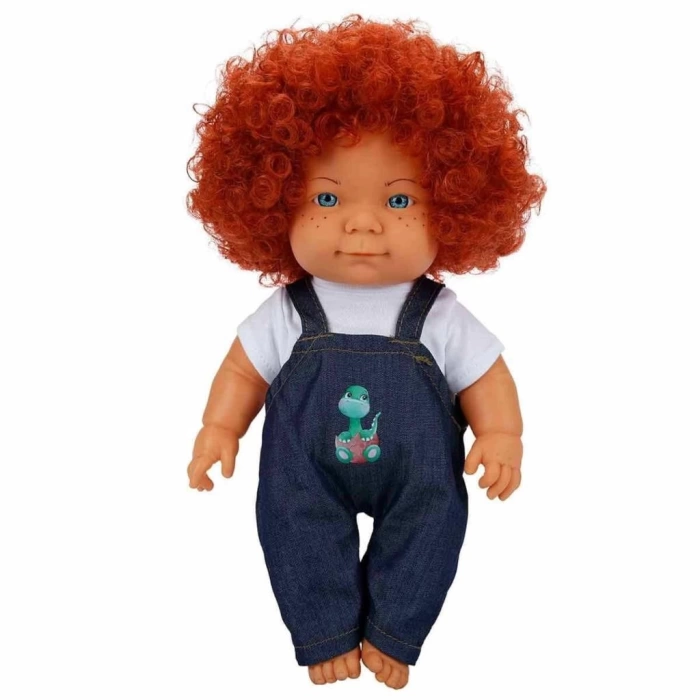 Nessiworld Kıvırcık Saçlı Curly Bebek 35 cm