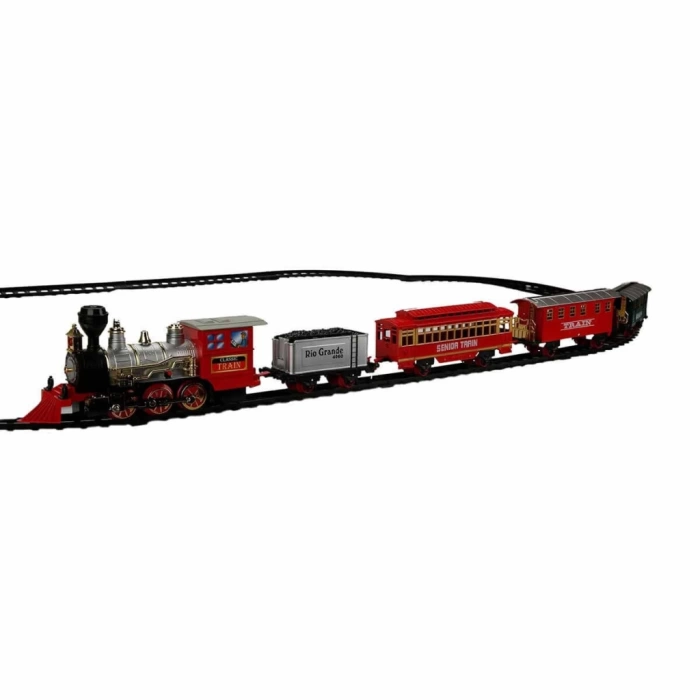 Nessiworld  Klasik Tren Seti Sesli ve Işıklı 22 Parça