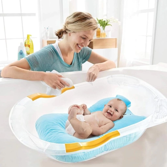 Nessiworld   Köpüklü Bebek Banyo Yatağı 436 Mavi