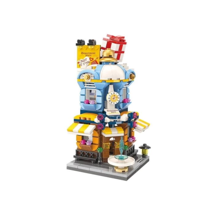 Nessiworld KP0105 Keeppley City Corner Department Store Blok Seti 389 Parça