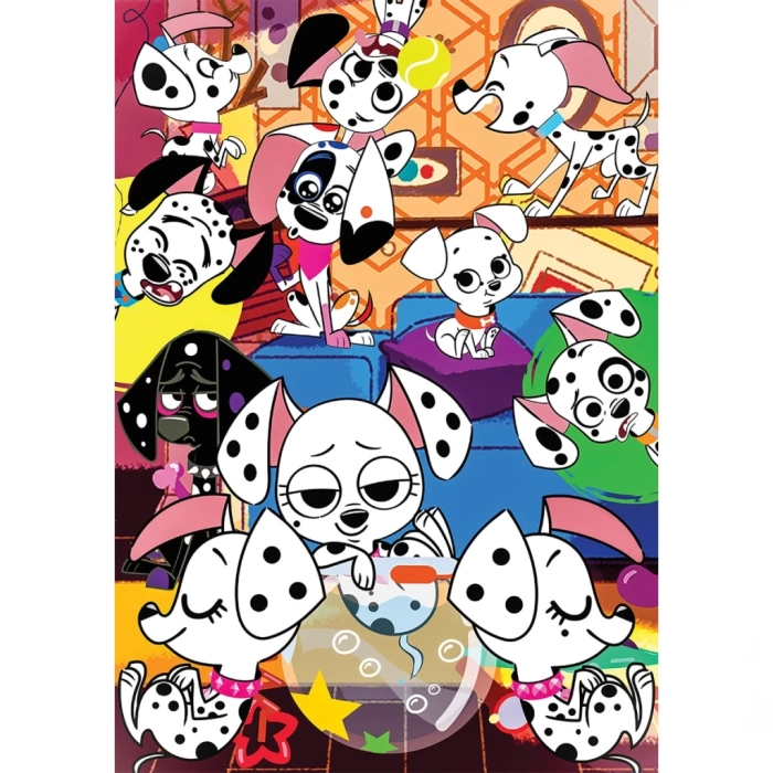 Nessiworld KS 101 Dalmatian 50 Parça Puzzle