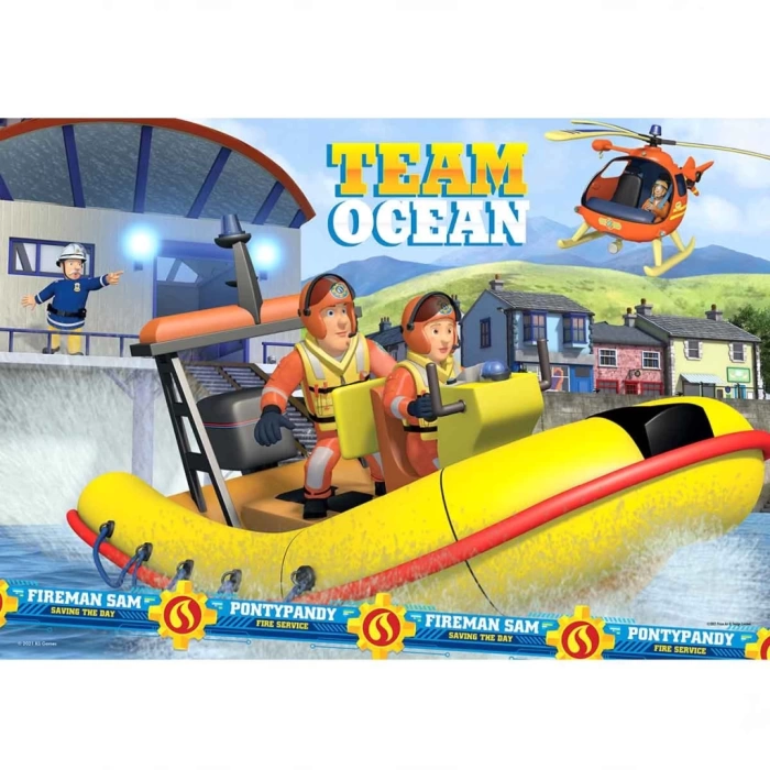 Nessiworld KS Fireman Sam 50 Parça Puzzle