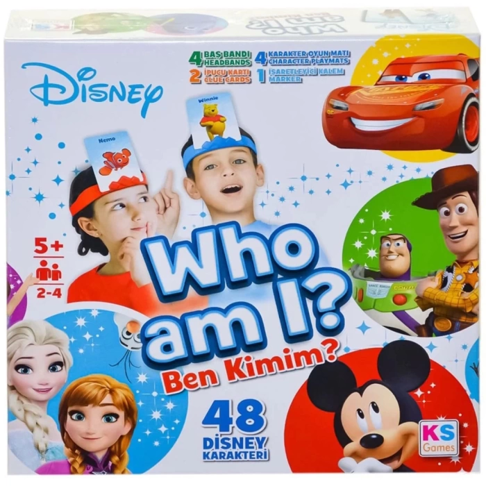 Nessiworld KS Games Disney Ben Kimim Kutu Oyunu