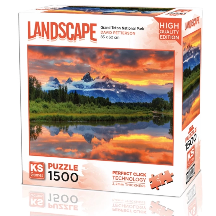 Nessiworld KS Games Grand Teton National Park Puzzle 1500 Parça 22037