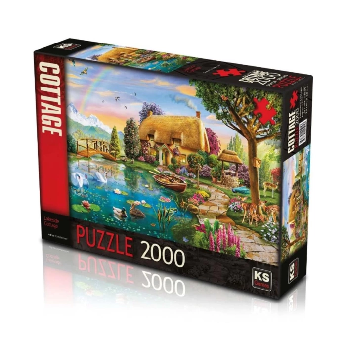 Nessiworld KS Lakeside Cottage 2000 Parça Puzzle