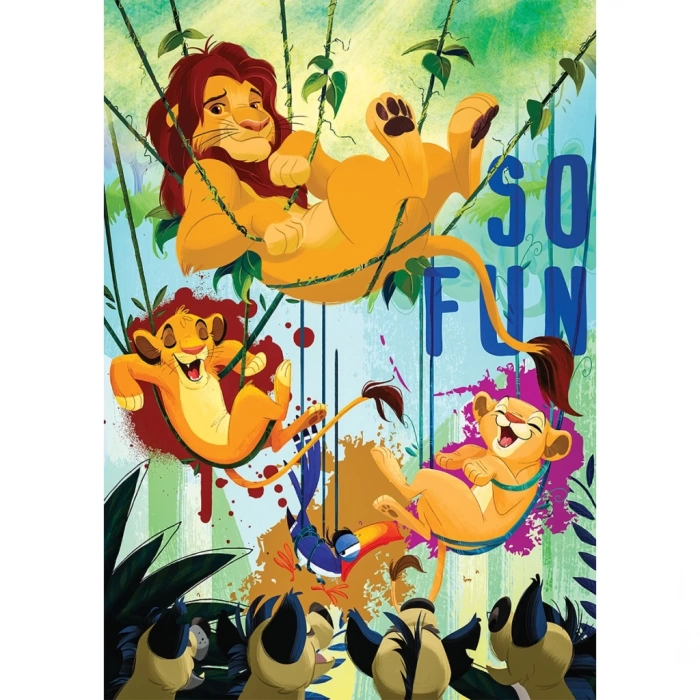 Nessiworld KS Lion King 50 Parça Puzzle