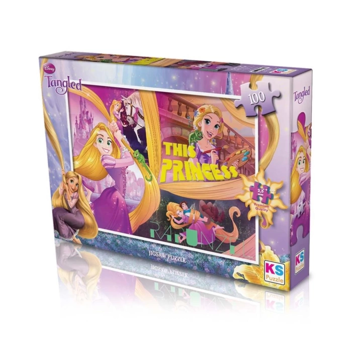 Nessiworld KS Tangled 100 Parça Puzzle