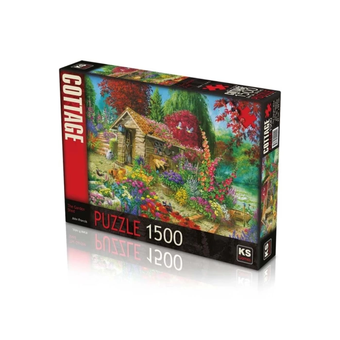 Nessiworld KS The Garden Shed 1500 Parça Puzzle