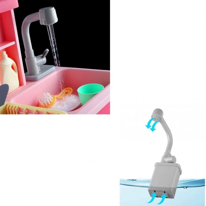 Nessiworld  LC-30916 Lets be Child - Pilli İnteraktif Lavabo Seti 21 Parça