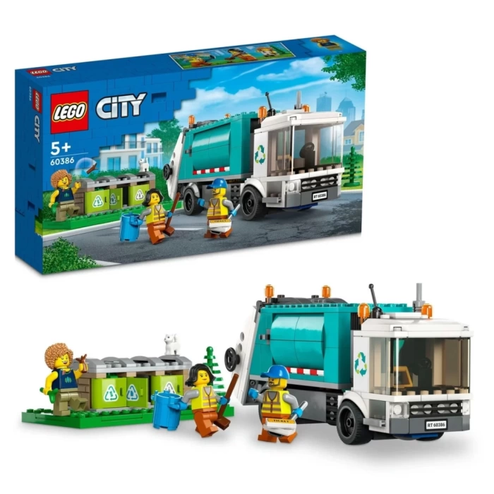 Nessiworld LEGO City Geri Dönüşüm Kamyonu 60386