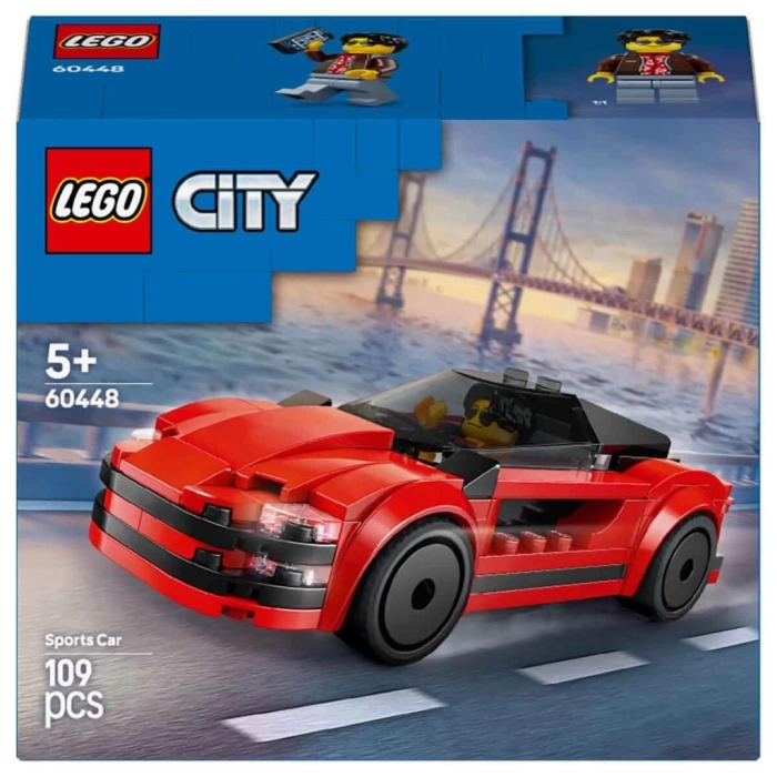 Nessiworld LEGO City Kırmızı Spor Araba 60448