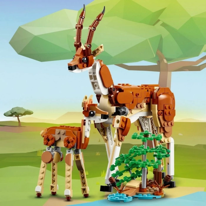 NessiWorld LEGO Creator Vahşi Safari Hayvanları 31150