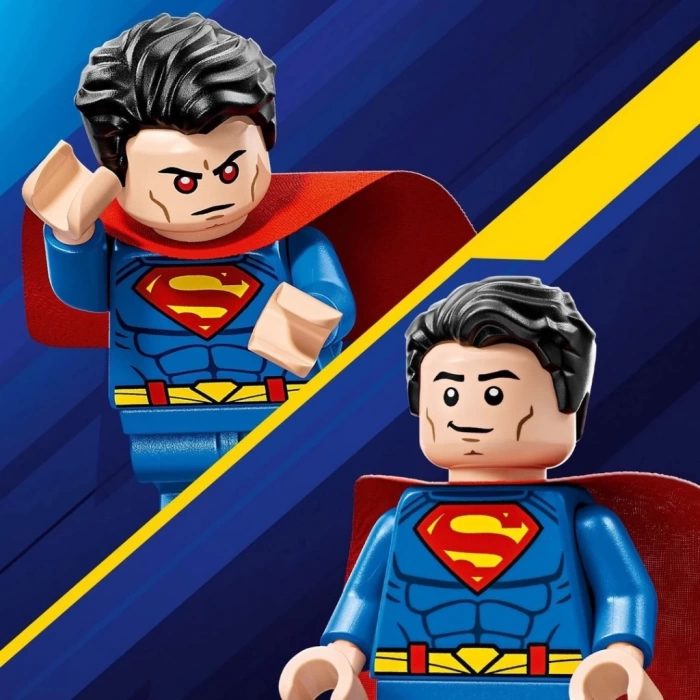 Nessiworld LEGO DC Superman Robotu, Lex Luthor’a Karşı Süper Kahraman Oyuncak Figürü 76302