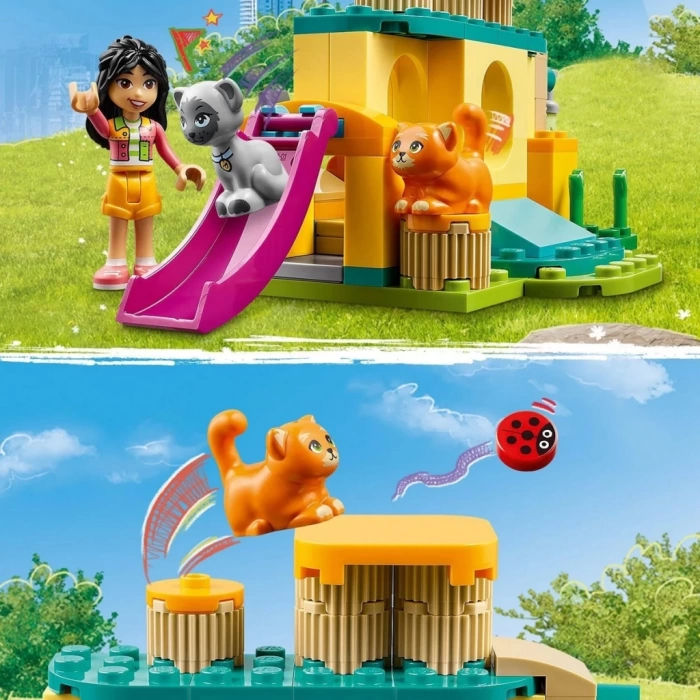 NessiWorld LEGO Friends Kedi Oyun Parkı Macerası 42612