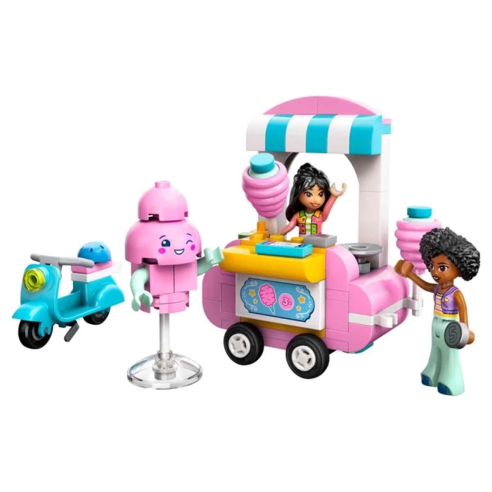 Nessiworld LEGO Friends Pamuk Şeker Standı ve Scooter 42643