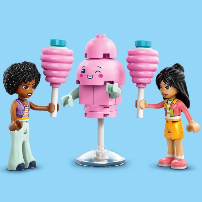 Nessiworld LEGO Friends Pamuk Şeker Standı ve Scooter 42643