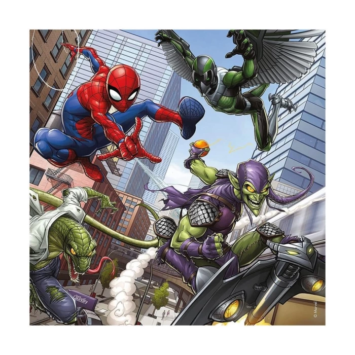 Nessiworld  80250 Spider-man 3x49 parça Ravensburger Puzzle