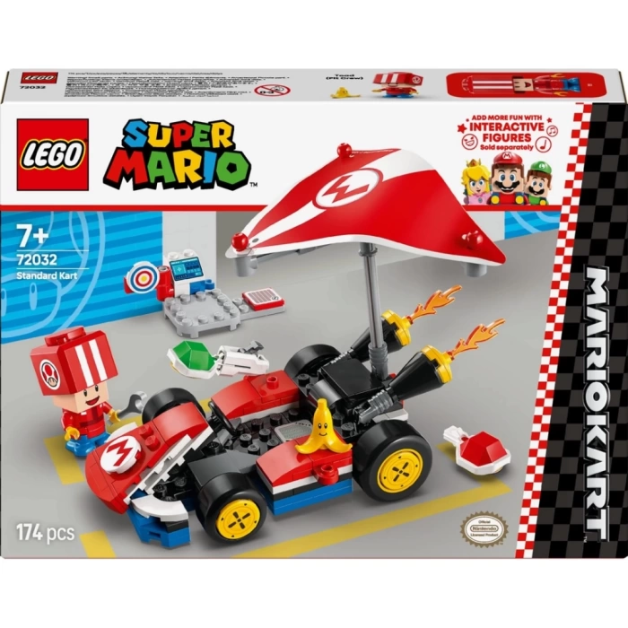 Nessiworld LEGO Super Mario: Mario Kart Standard Kart Oyun Seti 72032