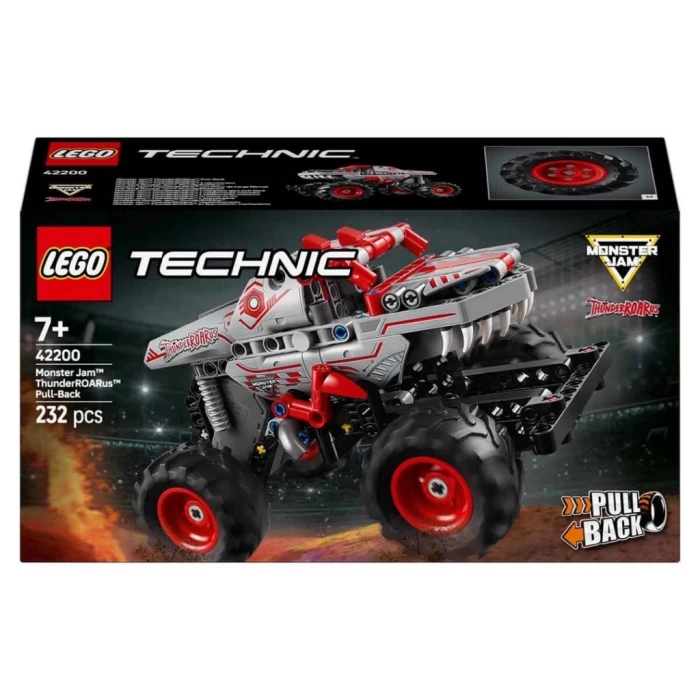 Nessiworld  LEGO Technic Monster Jam ThunderROARus Çek-Bırak 42200
