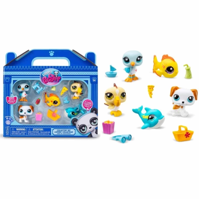 Nessiworld Littlest Pet Shop Minişler 5li Figür Seti S1