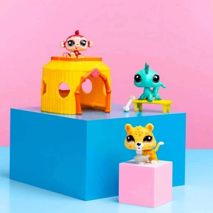 Nessiworld Littlest Pet Shop Minişler Orman Oyun Seti S1