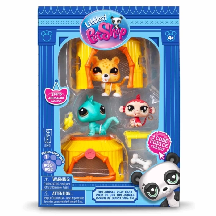 Nessiworld Littlest Pet Shop Minişler Orman Oyun Seti S1