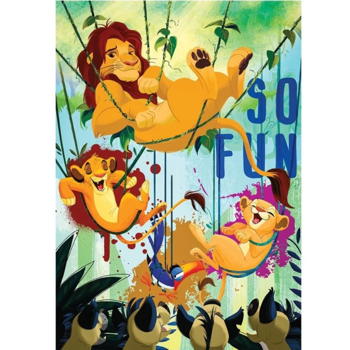Nessiworld LK 709 Puzzle 50 Parça/LION KING PUZZLE