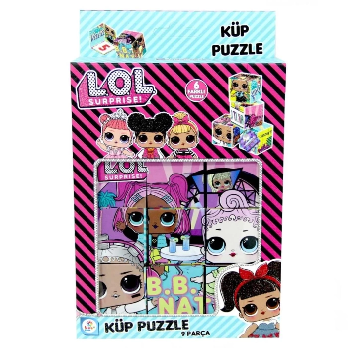 Nessiworld LOL Küp Puzzle 9 Parça