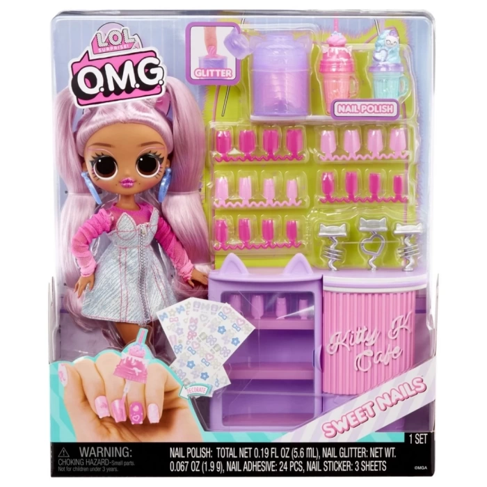 Nessiworld L.O.L. Surprise Sweet Nails OMG Kitty K Kafe