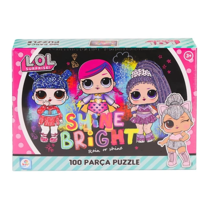 Nessiworld LOL0055 LOL 100 Parça Puzzle -Laçokids