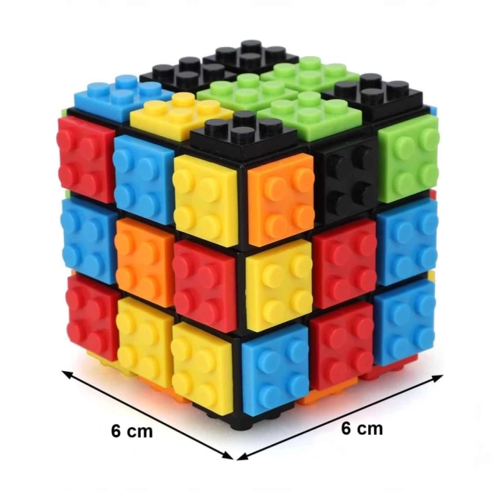 Nessiworld Magic Cube Lego Parçalı Eğitici Sabır Küpü