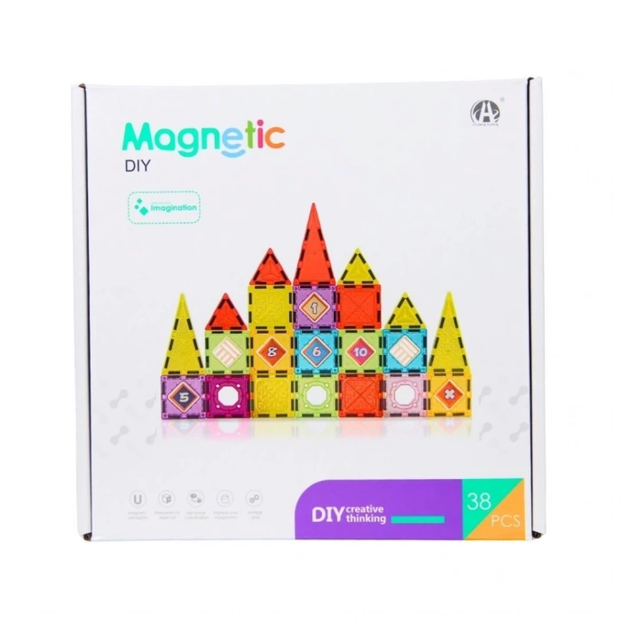 Nessiworld Magnetic Tiles 38 Parça