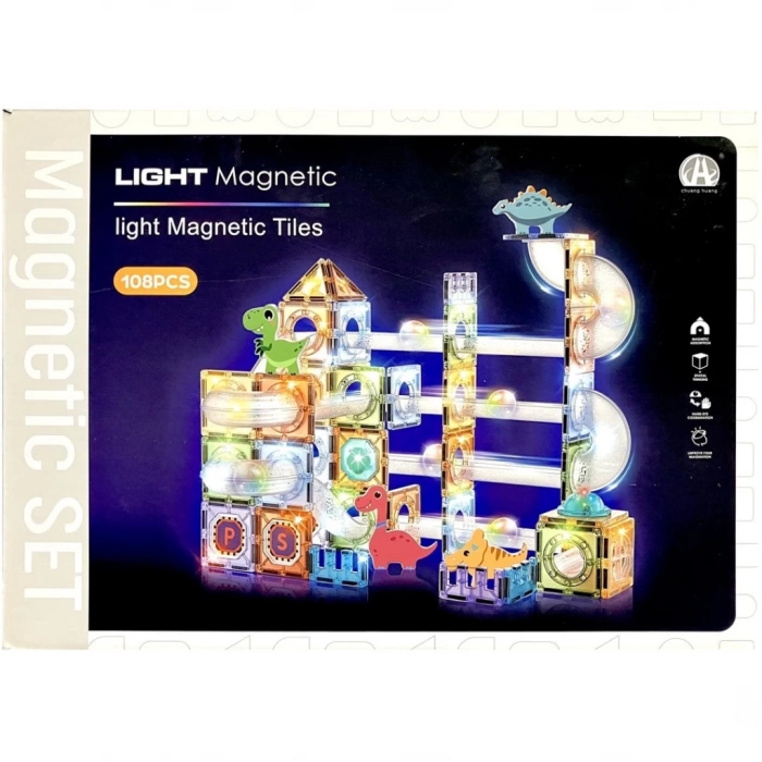 Nessiworld Magnetic Tiles Light Version 108 Parça
