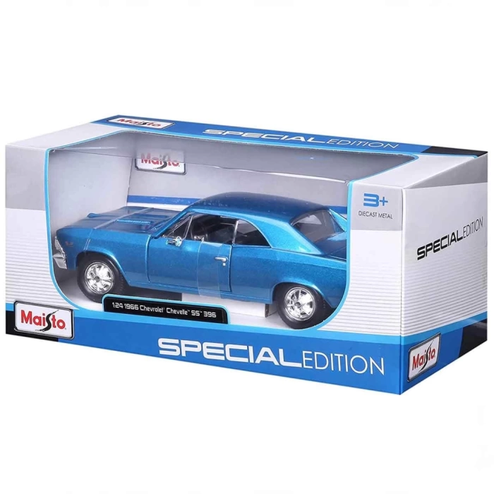 Nessiworld  Maisto 1/24 1966 Model Chevrolet Chevelle SS 396