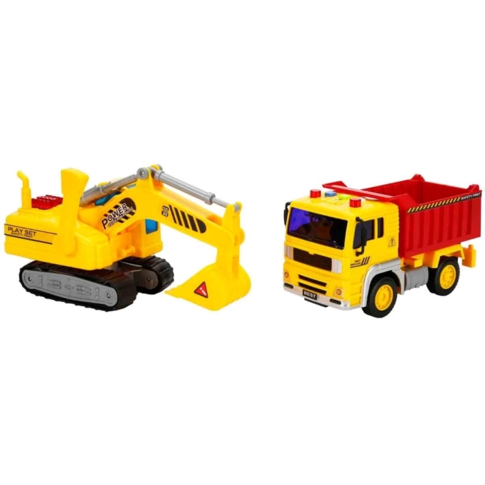 Nessiworld Maxx Wheels 1:20 Sesli ve Işıklı İnşaat Oyun Seti