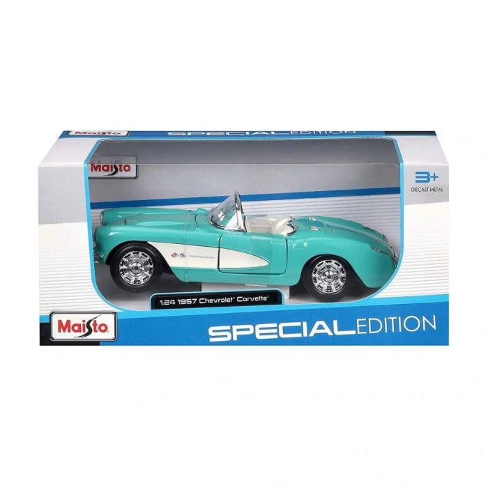 Nessiworld  MAY 31275 1957 Chevrolet Corvette  1:24 -Necotoys
