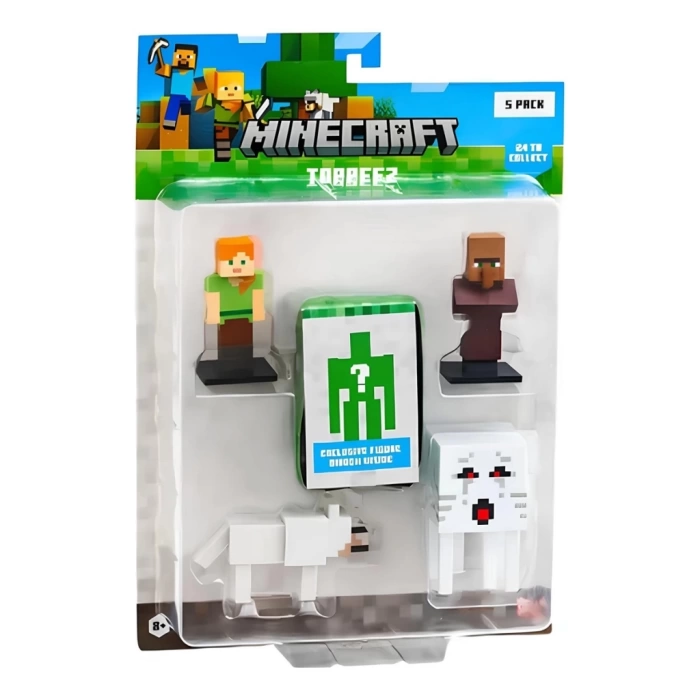 Nessiworld  Minecraft 3D Figür Toppeez 5li