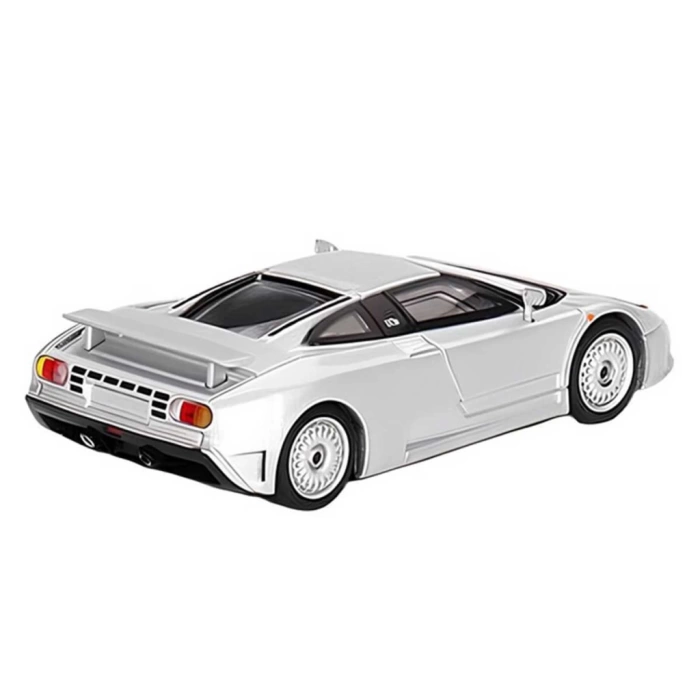 Nessiworld Mini Gt 1:64 Bugatti EB110 GT Grigio Chiaro