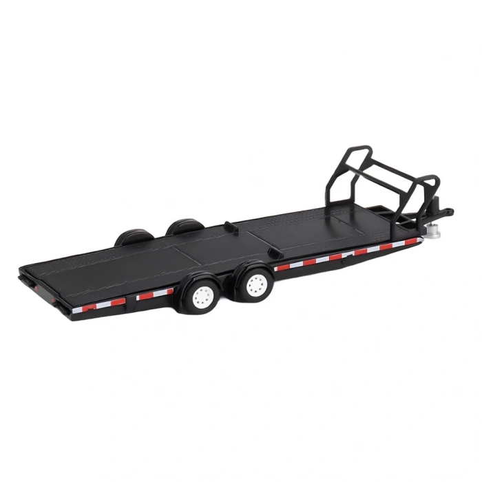 Nessiworld  Mini GT 1/64 Car Hauler Trailer Black MGTAC19